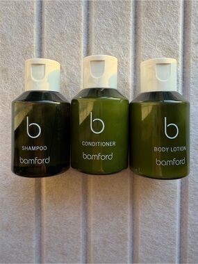 Bamford Luxury Hair & Body Care Travel Set, 3-piece bundle